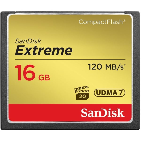 Sandisk SDCFXS016GX46 Extreme Compact Flash Card 16GB