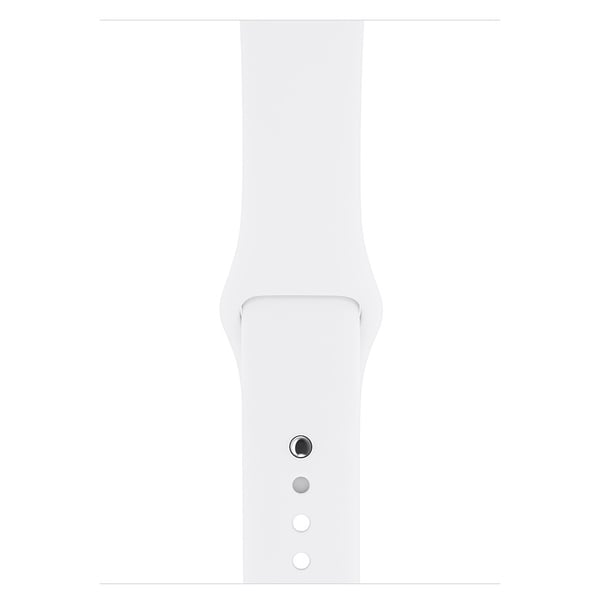 Apple Watch Series 3 GPS - 42mm Silver Aluminium Case with White Sports Band Apple Watch Series 3 GPS - 42mm Silver Aluminium Case with White Sports Band