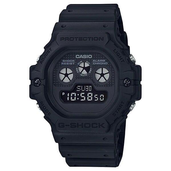 Casio DW-5900BB-1 G-Shock Black Resin Digital Watch Men