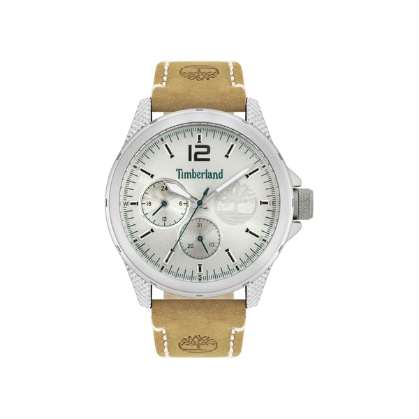 Timberland Taunton Brown Leather Analog Men Watch