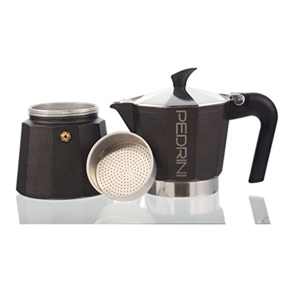 Buy online Best price of Pedrini 9111 Coffee Maker Black 1 Cup in Egypt