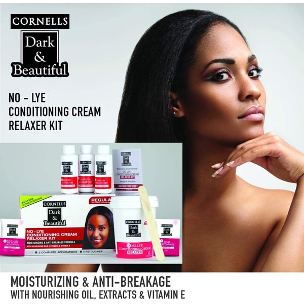 Cornells Dark & Beauty NO-LYE Conditioning Cream Relaxer