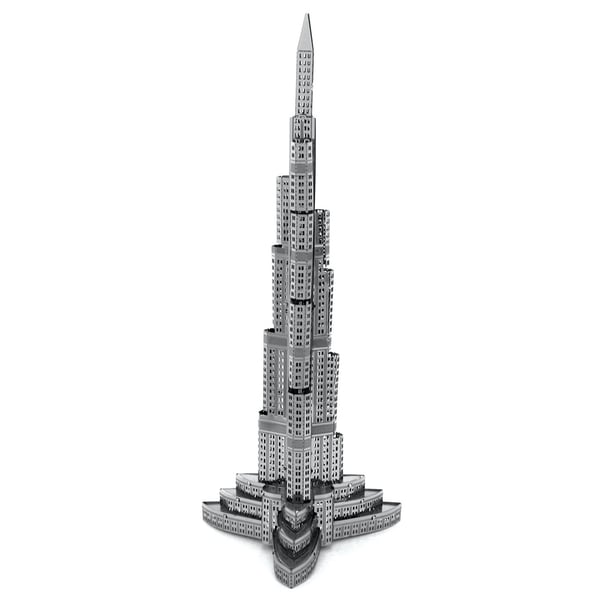 Metal Earth MMS020 Burj Khalifa 3D Metal Puzzle