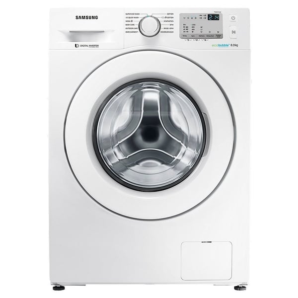 Samsung Fully Automatic Front Load Washer 8kg WW80J4213KW Samsung Fully Automatic Front Load Washer 8kg WW80J4213KW