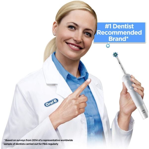 Braun Vitality Cross Action TRAVEL PACK Oral-B Toothbrush D100.414.1X