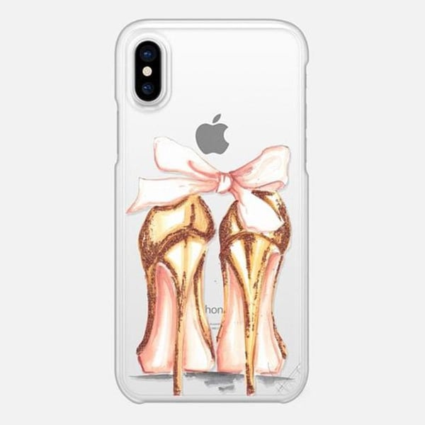 Casetify Snap Case iPhone Xs/X Golden Heels