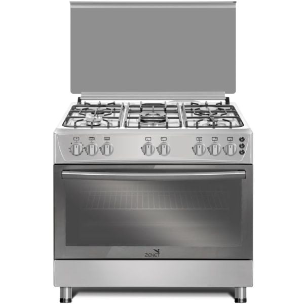 Zenet 5 Burner Gas Cooker Z690GST Zenet 5 Burner Gas Cooker Z690GST