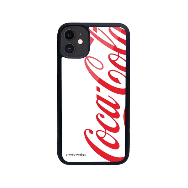 Coke White Red - Glass Case for iPhone 11 Coke White Red - Glass Case for iPhone 11