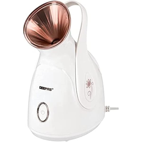 Geepas GFS63041 Facial Steamer One Touch Operation 280W 100ml Rapid Mist In 50Sec White
