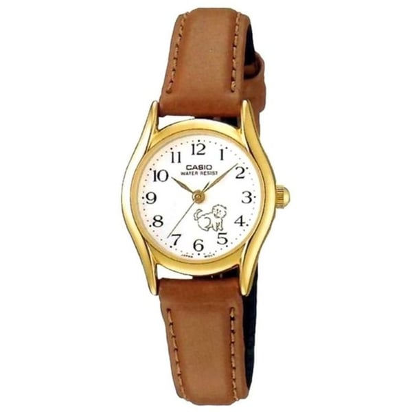 Casio Light Brown Leather Women Watch LTP-1094Q-7B7RDF Casio Light Brown Leather Women Watch LTP-1094Q-7B7RDF
