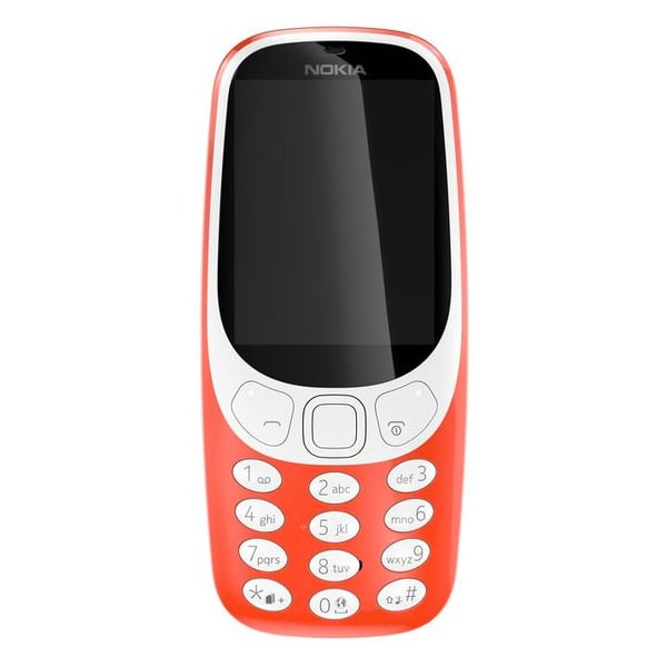 Nokia 3310 ( 2017 ) Dual Sim Mobile Phone Warm Red