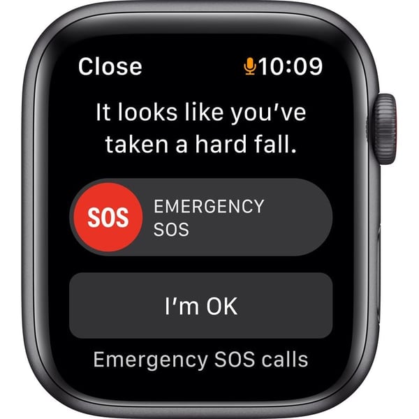 Apple Watch SE GPS+Cellular 44mm Space Grey Aluminium Case Midnight Sport Band - Regular Apple Watch SE GPS+Cellular 44mm Space Grey Aluminium Case Midnight Sport Band - Regular