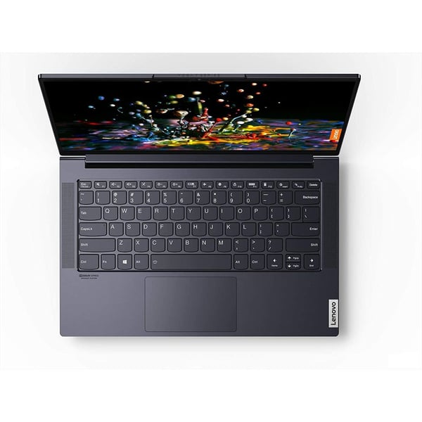 Lenovo Yoga Slim 7 82A300J4AX Laptop - Core i7 2.80GHz 16GB 1TB Shared Win11Home FHD 14inch Slate Grey English/Arabic Keyboard