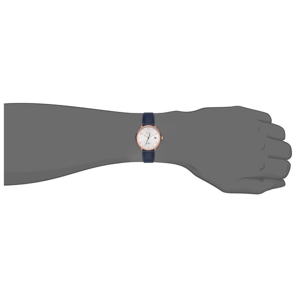 Omax Dome Series Blue Leather Analog Watch For Women DCD002R64I Omax Dome Series Blue Leather Analog Watch For Women DCD002R64I