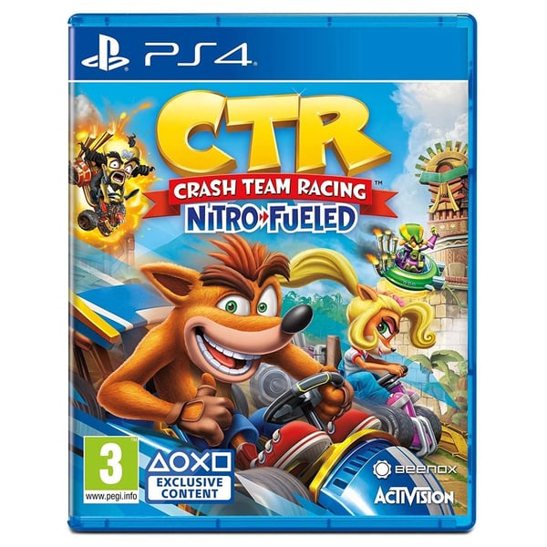 Buy Ps4 Crash Team Racing Nitro Fueled Game Online In Uae Sharaf Dg