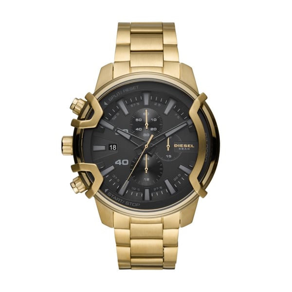 Diesel Griffed Gold Stainless Steel Men Watch DZ4522