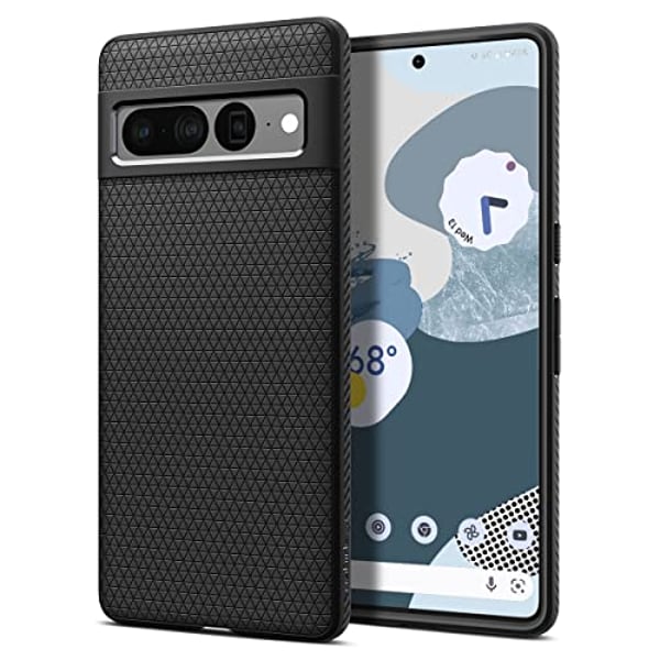 Spigen Liquid Air designed for Google Pixel 7 PRO case cover - Matte Black Spigen Liquid Air designed for Google Pixel 7 PRO case cover - Matte Black
