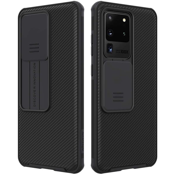 Nillkin CamShield Pro Series Case with Slide Camera Cover Slim Stylish Protective Case for Samsung Galaxy S20 Ultra - Black Nillkin CamShield Pro Series Case with Slide Camera Cover Slim Stylish Protective Case for Samsung Galaxy S20 Ultra - Black