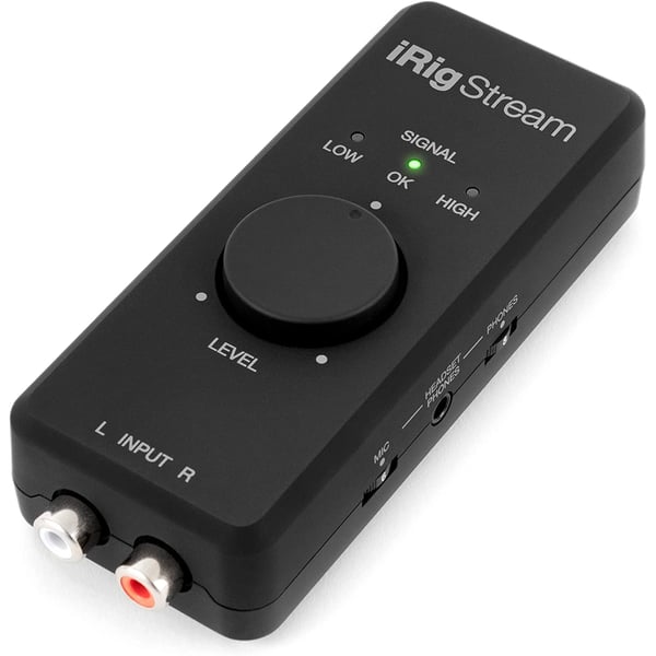 Ik Multimedia Irig Stream Usb Audio Interface For Live Stream - Ios, Android, Mac, And Pc