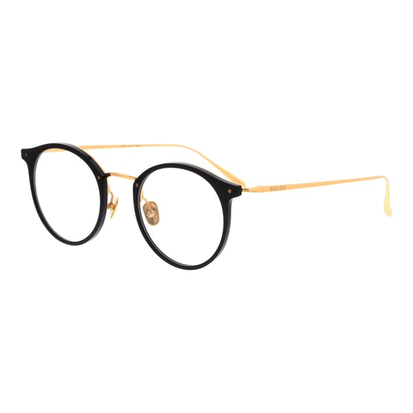 Bolon Round Black Frames Unisex BJ6020-B10-48 Bolon Round Black Frames Unisex BJ6020-B10-48
