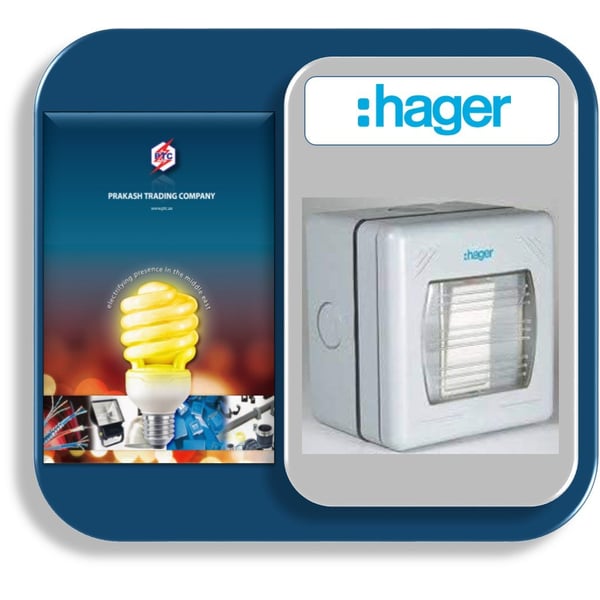 Hager Weather Proof 10a 1g 2w Switch Ip55 Xpw5120