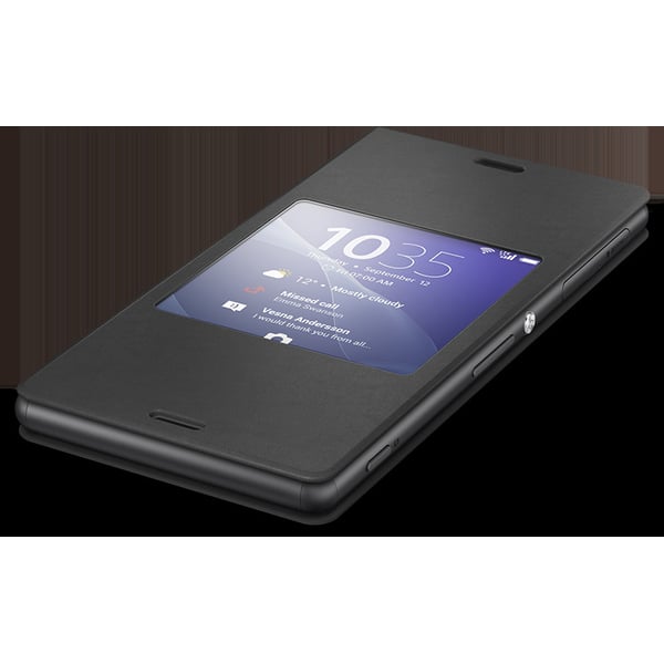 Sony SCR24 12875637 Style Up Cover Black For Xperia Z3