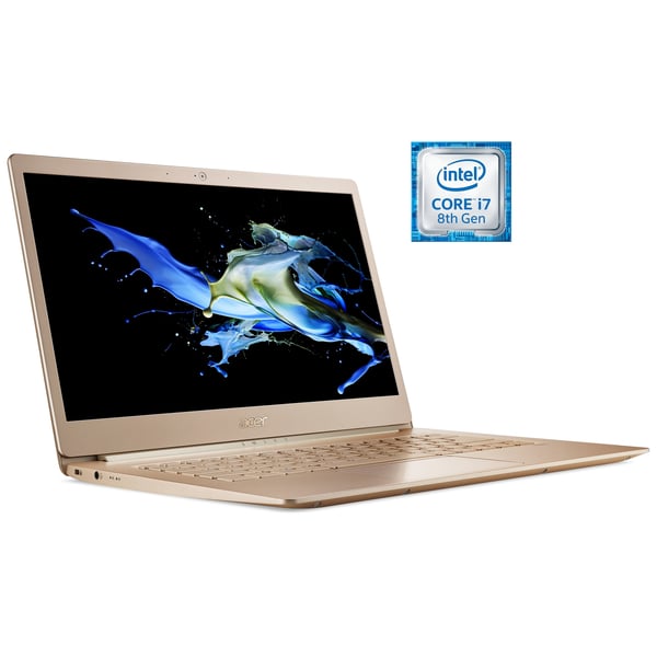 Acer Swift 5 SF514-52TP-82AD Laptop - Core i7 1.8GHz 16GB 512GB Shared Win10Pro 14inch FHD Gold