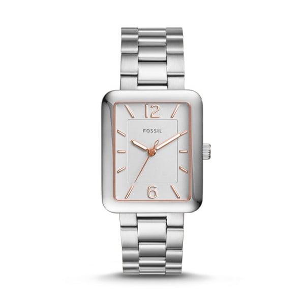 Fossil ES4157 Atwater Three-Hand Stainless Steel Watch