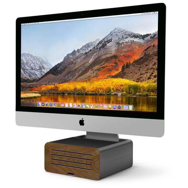 Twelve South Hirise Pro Adjustable Stand For iMac and Display Gun Metal TS-12-1719 Twelve South Hirise Pro Adjustable Stand For iMac and Display Gun Metal TS-12-1719