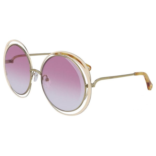 CHLOE Round Gold Sunglasses For Women CL-CE155S-795-59