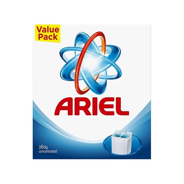 Ariel Laundry Powder Detergent Original 260g Ariel Laundry Powder Detergent Original 260g