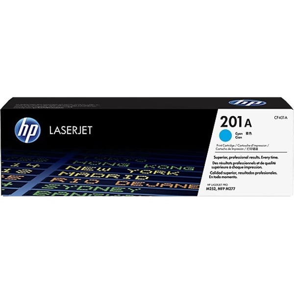 HP CF401A 201A Original Laserjet Toner Cartridge Cyan HP CF401A 201A Original Laserjet Toner Cartridge Cyan