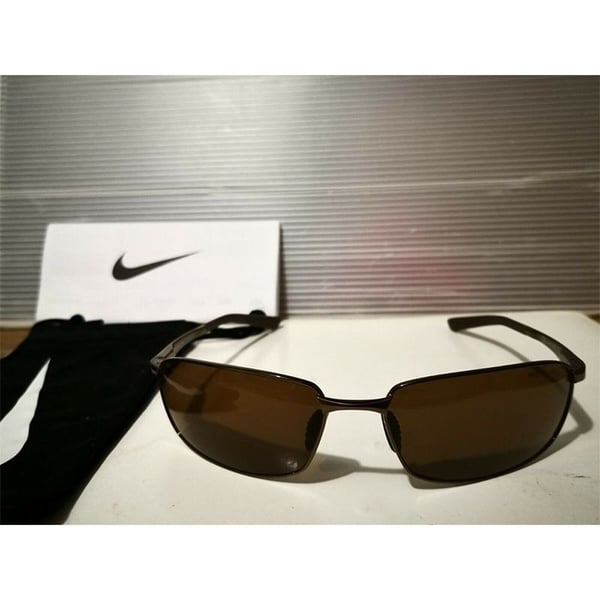Nike Square Brown Sunglasses For Men 884499492696 Nike Square Brown Sunglasses For Men 884499492696