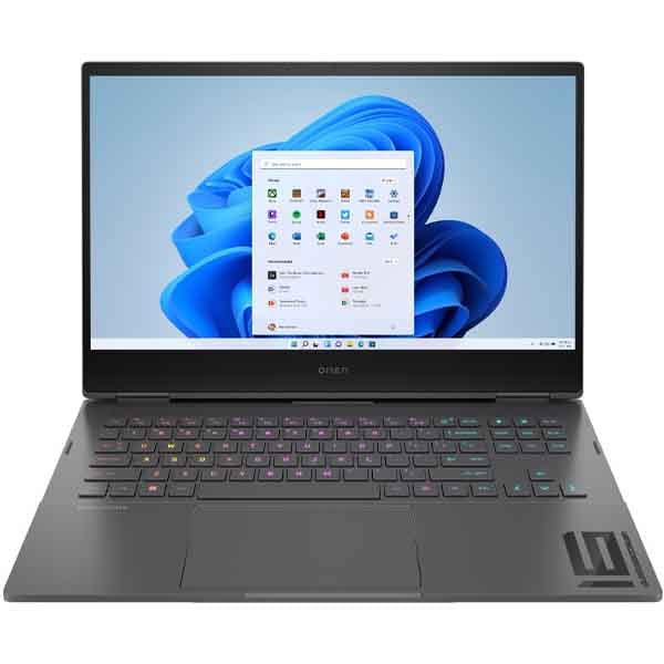 HP (2022) Gaming Laptop - AMD Ryzen 7-6800H / 16.1inch QHD / 512GB SSD / 16GB RAM / 6GB NVIDIA GeForce RTX 3060 Graphics / Windows 11 Home / English & Arabic Keyboard / Silver / Middle East Version - [16-N0010NE]