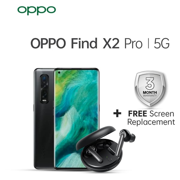 Oppo Find X2 Pro 5G 512GB Black (Ceramic) Smartphone CPH2025