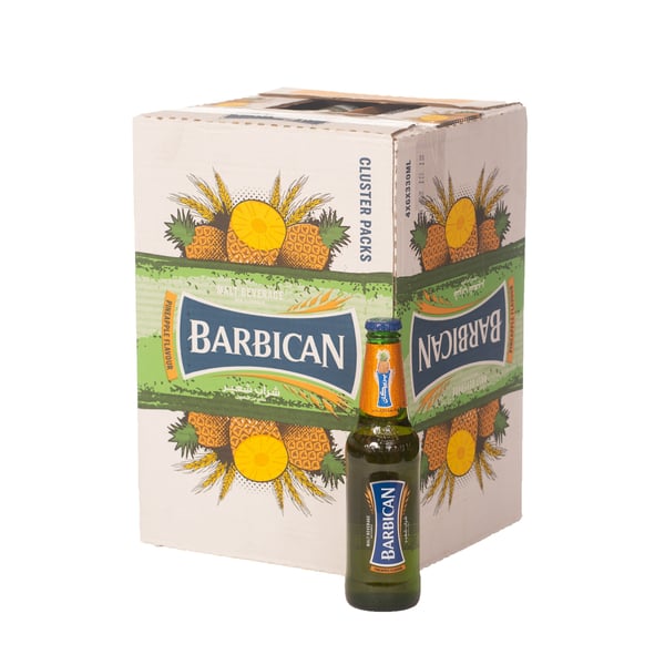 Barbican 24-pack Pineapple Flavour Non-Alcoholic Malt Beverage 330ml