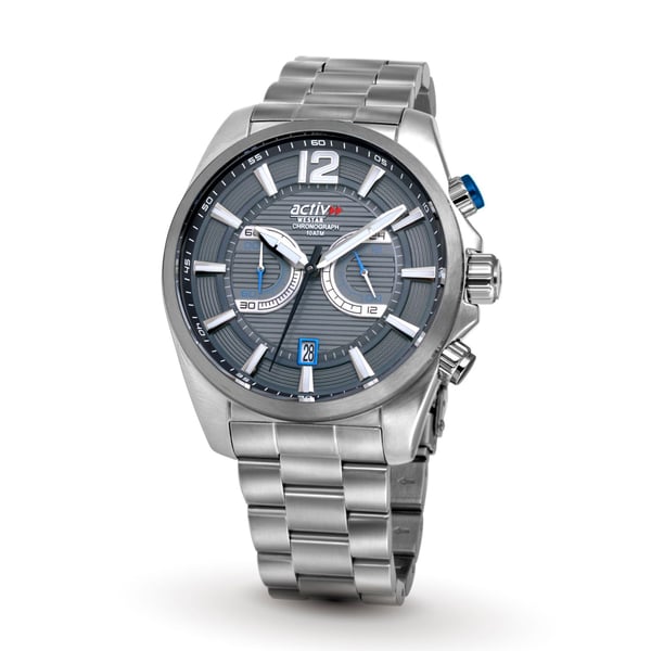 Westar Activ 90189STN406 Analog Metal Watch For Men