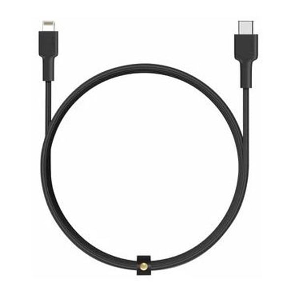 Aukey CB-CL1 Braided Nylon USB C To Lightning 1.2M Black Aukey CB-CL1 Braided Nylon USB C To Lightning 1.2M Black