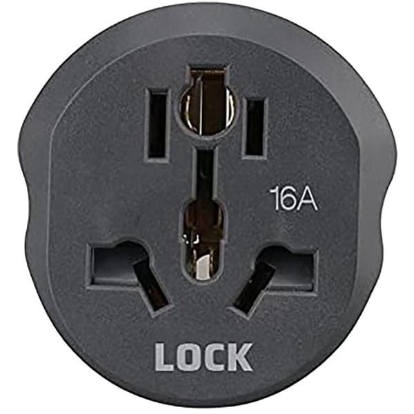 Power Lock P-187 Travel Plug Adapter Converter 3500W