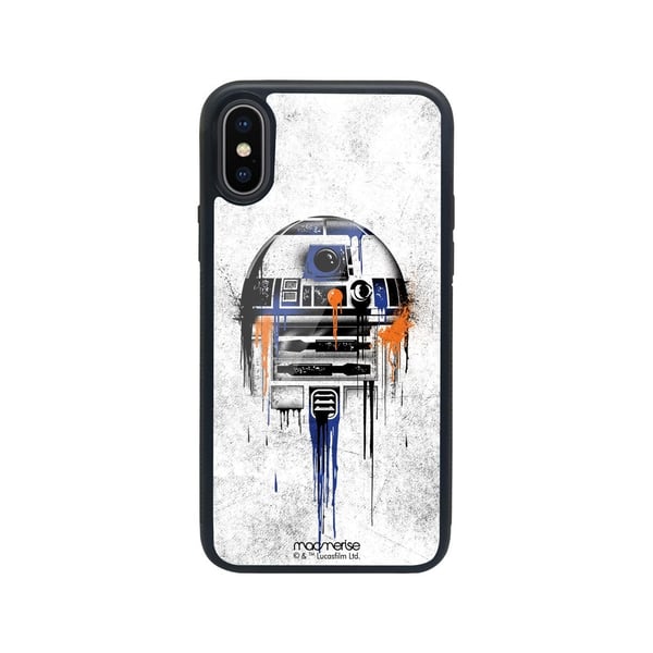 Macmerise Astro Droid - Glass Phone Case For Iphone X