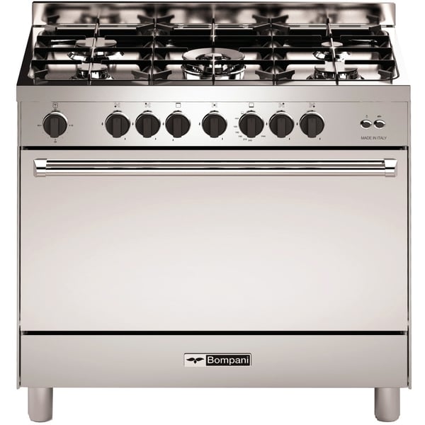 Buy Bompani 5 Gas Burners Cooker 90gg 5tc Ix Bo693dc In Dubai Sharjah Abu Dhabi Uae Price Specifications Features Sharaf Dg