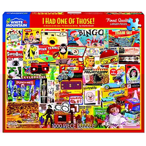 Buy White Mountain Puzzles I Had One Of Those 1000 Piece Jigsaw Puzzle Online In Uae Sharaf Dg