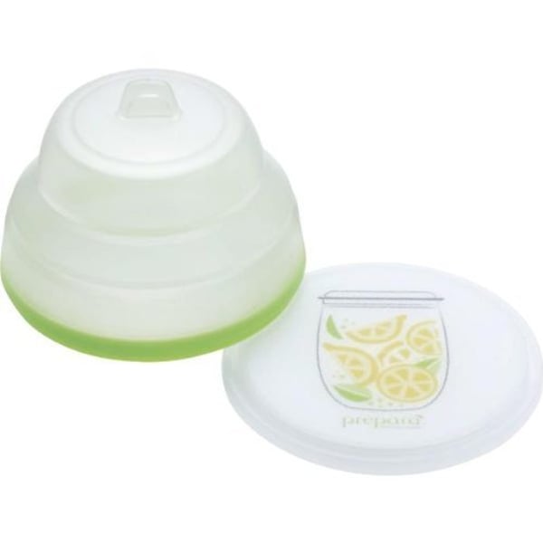 Prepara chop savor, green lid with citrus icon Prepara chop savor, green lid with citrus icon