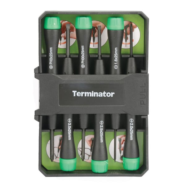 Terminator Screw Driver Precision 6 Pcs/Set TTSDS 316