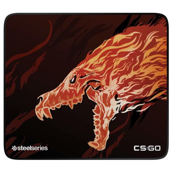 Steelseries 63403 Qck+ Limited Cs Go Howl Ed Mousepad Black Steelseries 63403 Qck+ Limited Cs Go Howl Ed Mousepad Black