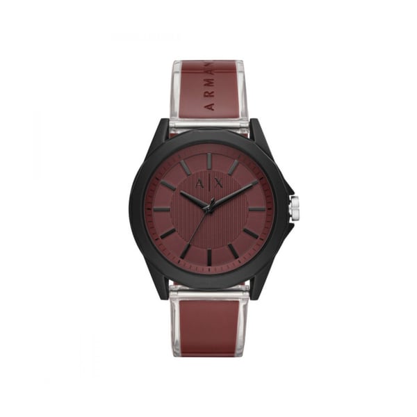 Armani Exchange Drexler Red Silicon Men Watch AX2641 Armani Exchange Drexler Red Silicon Men Watch AX2641