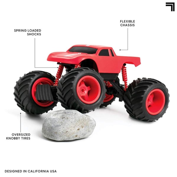 sharper image rc mini monster rockslide