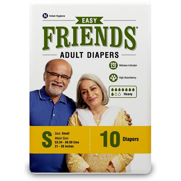 Friends Adult Diapers Easy Small 10's