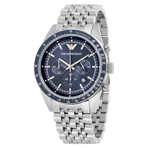 Emporio Armani Chronograph Men's Analog Metal Watch