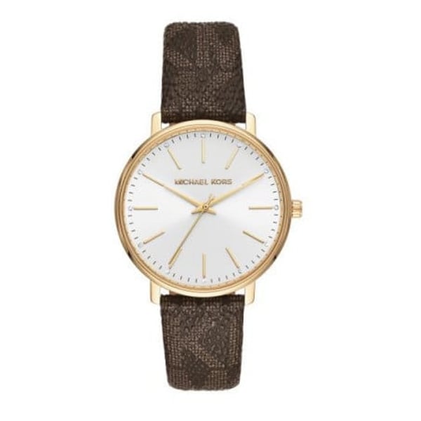 Michael Kors MK2857 Pyper Brown Plastic Women Watch Michael Kors MK2857 Pyper Brown Plastic Women Watch